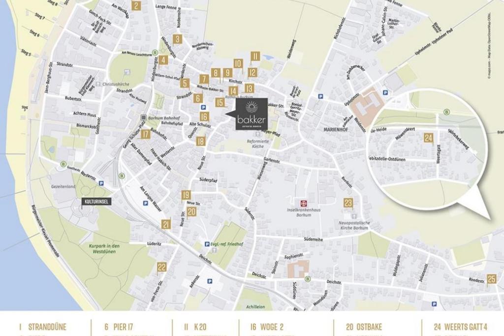 Ferienwohnung 1 K20 Боркум Екстериор снимка